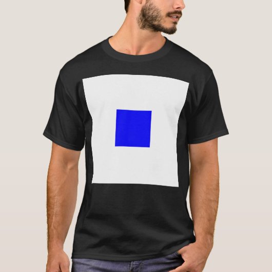 シエラ国際信号旗 Tシャツ (正面)
