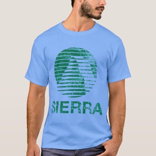 シエラ くすんだ クラシックTシャツ 女子 Tシャツ (正面)