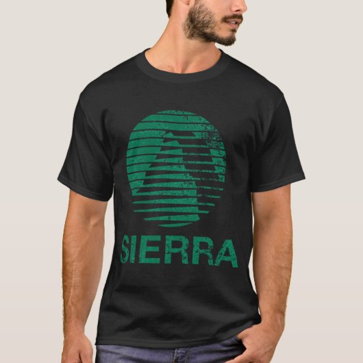 シエラ クラシックTシャツ ファミリー ヴィンテージ くすみカラー Tシャツ (正面)