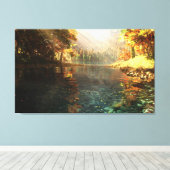 シエラ（秋） キャンバスプリント (インサイチュ (ウッドフロア))