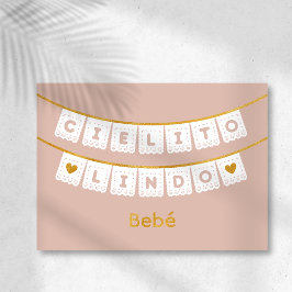 シエリト・リンド赤ちゃんおめでとうカード 箔グリーティングカード