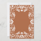 シエリト リンド タレラ メキシカン ベイビー シャワー 招待状 (裏面)