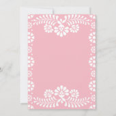 シエリト リンド ピンク メキシカンスイート16誕生日パーティー 招待状 (裏面)