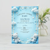 シエリト リンド ベビーシャワー 招待状 (スタンド正面)