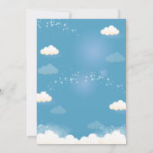 シエリト リンド ベビーシャワー 招待状 (裏面)