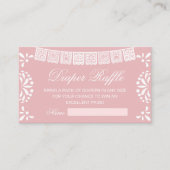 シエリト・リンド メキシカンベイビーシャワー おむつラッフル エンクロージャーカード (正面)