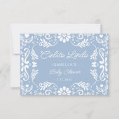 シエリト リンド メキシカン ベイビー シャワー サンクス カード (正面)