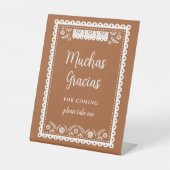 シエリト リンド メキシカン ベイビー シャワー サンクス 台座サイン (正面)