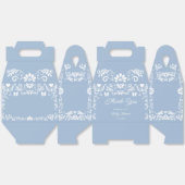 シエリートリンドブルーベビーシャワー フェイバーボックス (見開き)