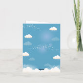 シエリートリンドベイビーシャワー招待状 カード (裏面)