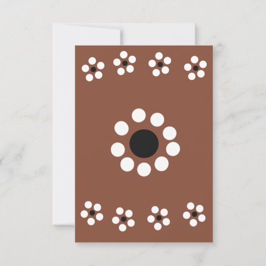 シエリートリンドTalaveraメキシコのフィエスタベビーシャワー サンキューカード (裏面)