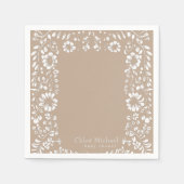 シエルトリンドの赤ちゃんシャワー スタンダードカクテルナプキン (正面)