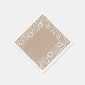 シエルトリンドの赤ちゃんシャワー スタンダードカクテルナプキン (角)