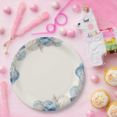 シエレガントェル縁ど ペーパープレート (パーティー)