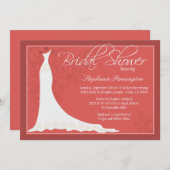 シエレガントック結婚スブライダルシャワー招待状 招待状 (正面/裏面)