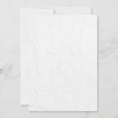 シエレガントック&モダン結婚式招待状 招待状 (裏面)