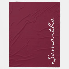 シエレガントッシンプルクトレンディーモノグラムバラ フリースブランケット