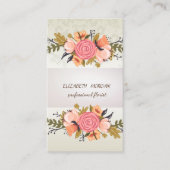 シエレガントッストライプクフローラ 名刺 (正面)