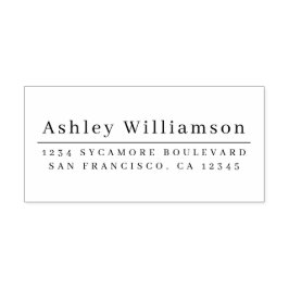 シエレガントッミニマルク差出人住所 セルフインキングスタンプ