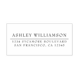 シエレガントッミニマルク差出人住所 セルフインキングスタンプ