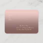 シエレガントッモダンク金ゴールド紙吹雪 割引カード (裏面)