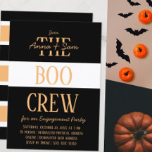 シエレガントッモダンストライプの秋婚約パーティ