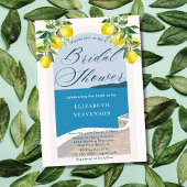 シエレガントッ地中海のクコーストブライダルシャワー 招待状