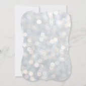 シエレガントルバーライト40歳誕生日招待状 招待状 (裏面)