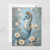 シエレガントーホース・ウィリアインスパイアム・モリス ポストカード (正面/裏面)