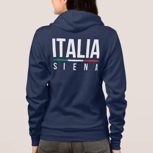 シエーナ イタリア パーカ (裏面)