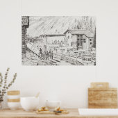 シエールからシナル・マウンテン・レース2009年フィニッシュ ポスター (キッチン)