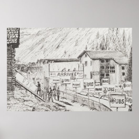 シエールからシナル・マウンテン・レース2009年フィニッシュ ポスター (正面)