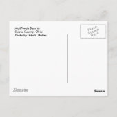 シオトカウンティメールパウチバーンポストカード ポストカード (裏面)