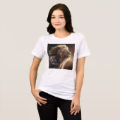 シオンのライオン パーカー トライブレンドTシャツ (正面全面)