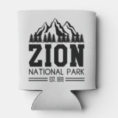 シオンナショナルパークユタ米アウトドアハイキング 缶クーラー (裏面)