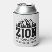シオンナショナルパークユタ米アウトドアハイキング 缶クーラー (缶裏面)