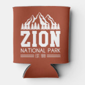 シオンナショナルパークユタ米アウトドアハイキング 缶クーラー (正面)