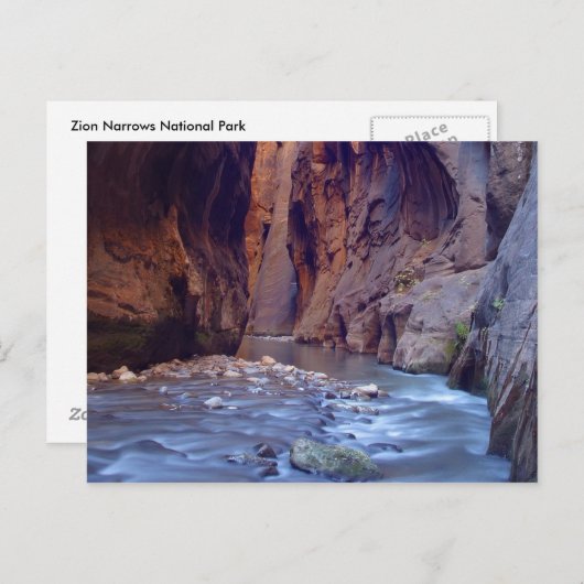 シオンナロウズ国立公園はがき ポストカード (正面/裏面)
