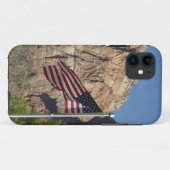 シオン国立公園のアメリカ国旗 I Case-Mate iPhoneケース (裏面(横))