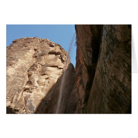 シオン国立公園のシオンのしわがれ岩 (正面横)