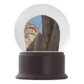 シオン国立公園のシオンのしわがれ岩 スノーグローブ (裏面)