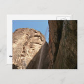 シオン国立公園のシオンのしわがれ岩 ポストカード (正面/裏面)