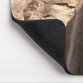 シオン国立公園のシオンのしわがれ岩 マウスパッド (コーナー)