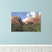 シオン国立公園の愛国者第二裁判所 キャンバスプリント (インサイチュ (ウッドフロア))