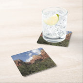 シオン国立公園の愛国者第二裁判所 スクエアペーパーコースター (インサイチュ)