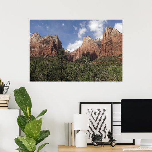 シオン国立公園の愛国者第二裁判所 ポスター (ホームオフィス)