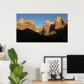 シオン国立公園の第一族長の裁判所 ポスター (ホームオフィス)