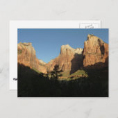 シオン国立公園の第一族長の裁判所 ポストカード (正面/裏面)