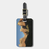 シオン国立公園の第一族長の裁判所 ラゲッジタグ (正面縦)