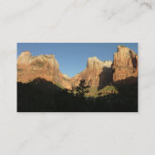 シオン国立公園の第一族長の裁判所 名刺 (裏面)